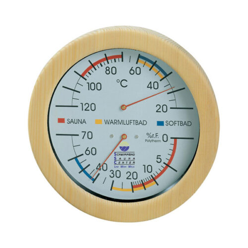 Schwimmbad Sauna Center Sauna Zubehör Thermo-Hygrometer Thermometer